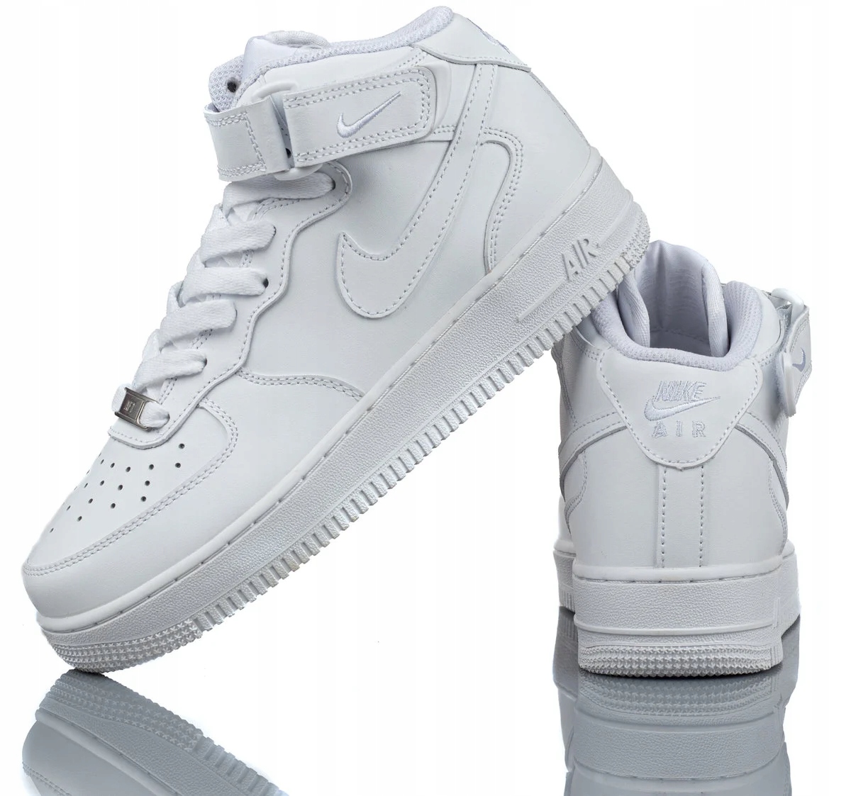 Pro Mládež Sportovní Boty Nike Air Force 1 MID z kůže pro každodenní použití vel. 36,5