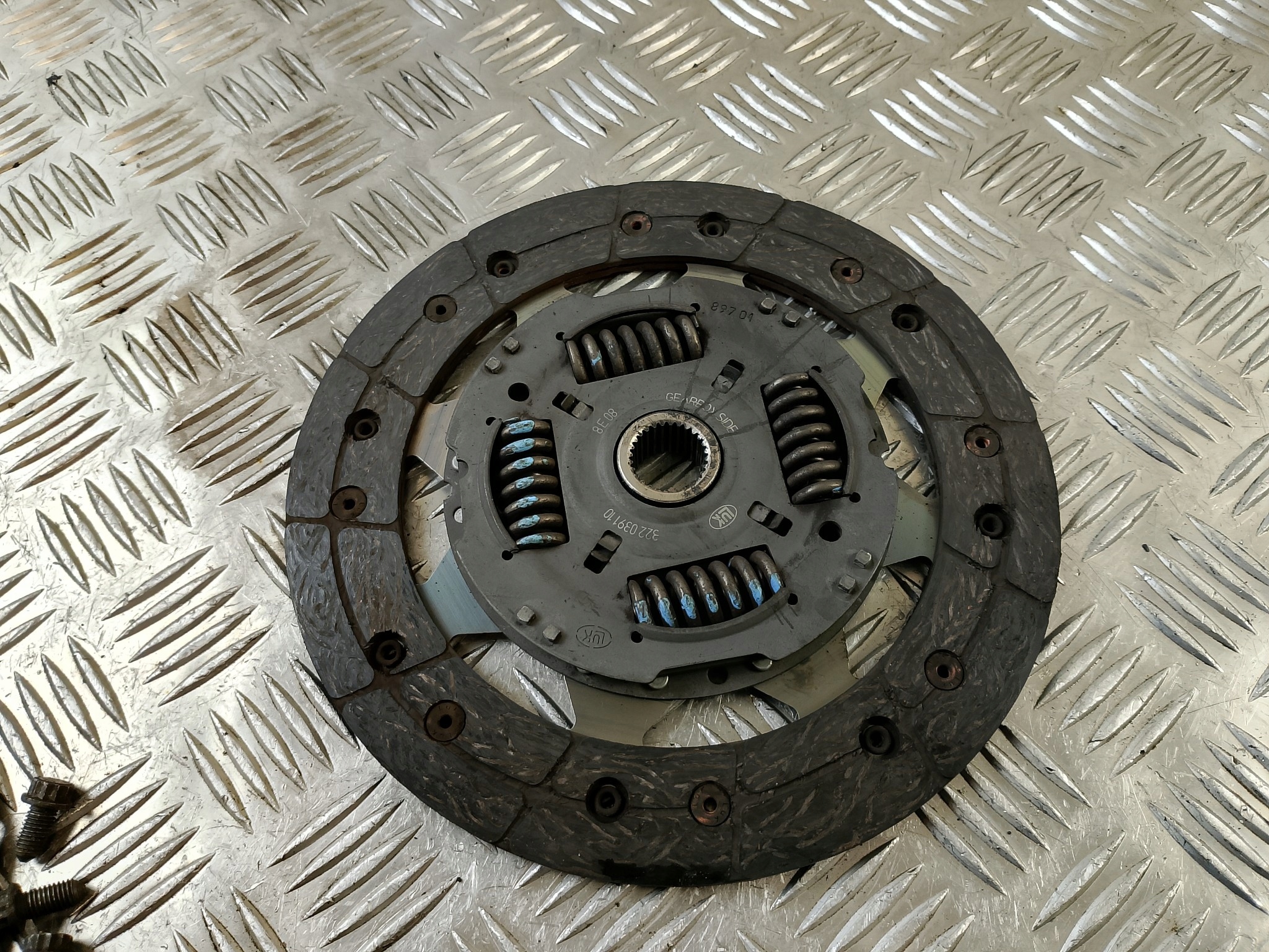 complete clutch wheel ZAMACHWE disc pressure plate VW GOLF V 5 1.6 B