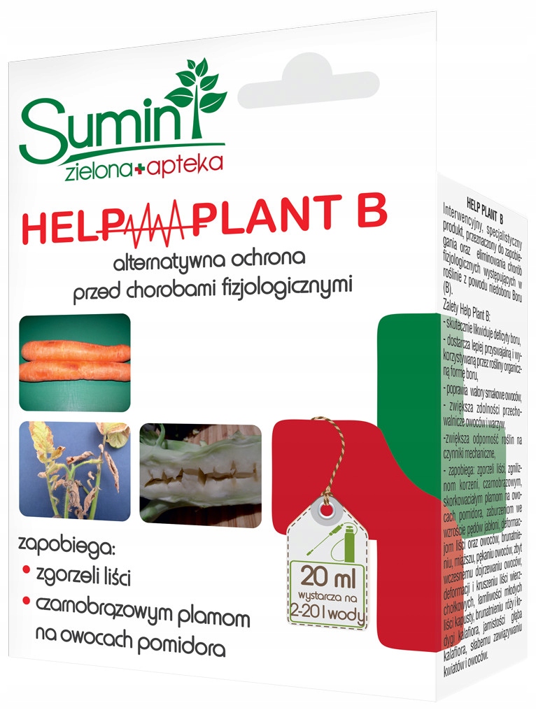 

Sumin Help Plant B na choroby niedobory boru 20 ml