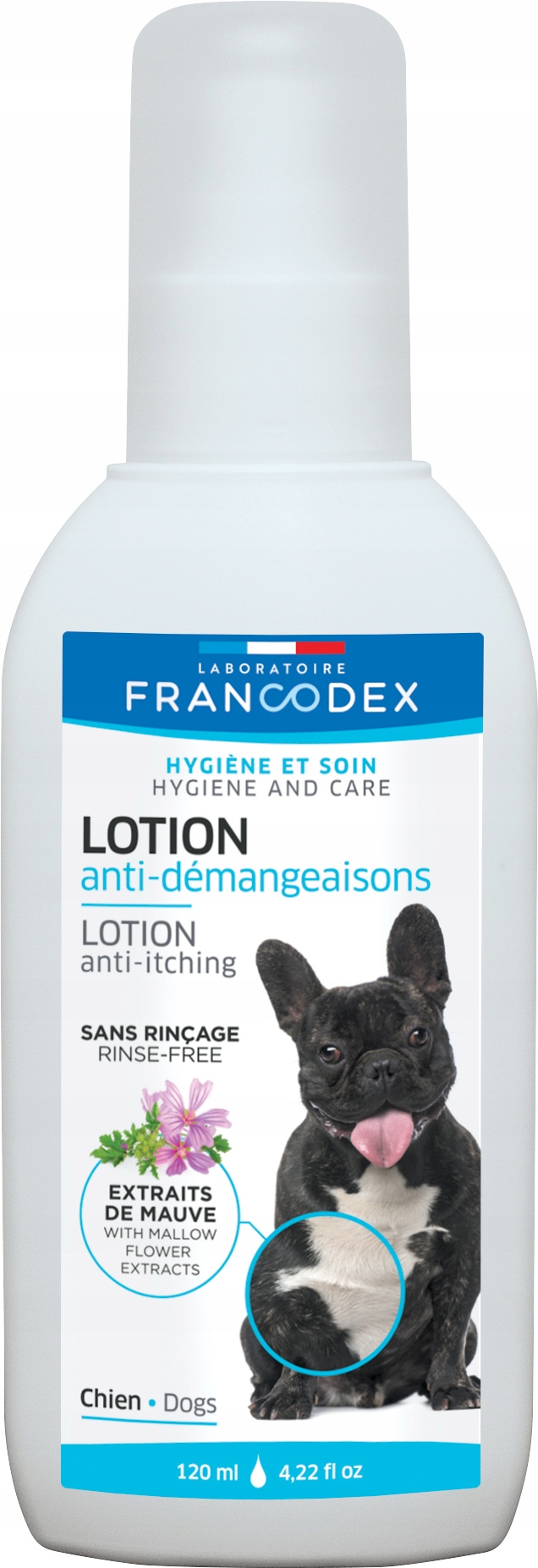 Levně Francodex Lotion Sprej pro podráždění a škrábání 120 ml