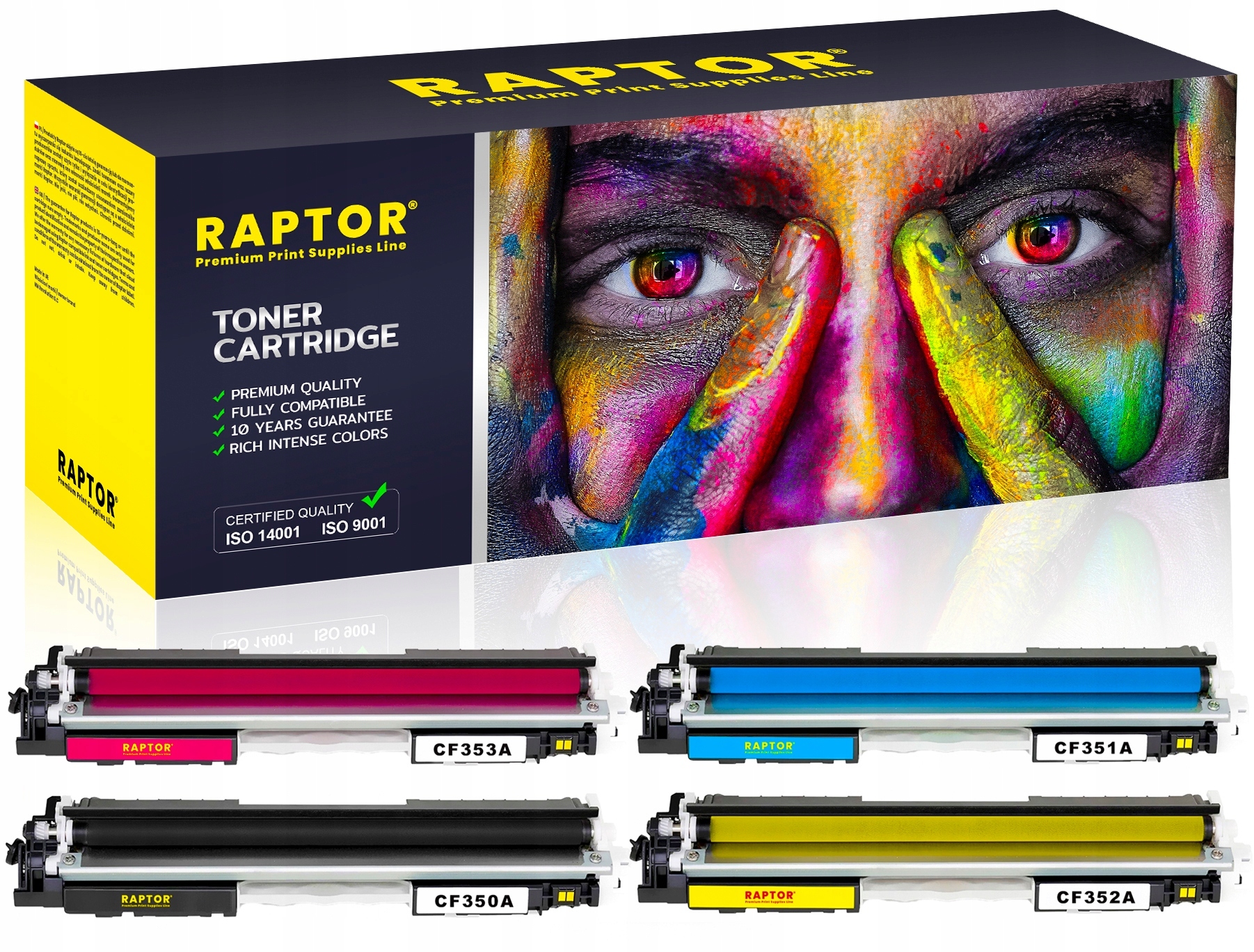 4x Toner Pro Hp 130A LaserJet Pro M177fw M176FN