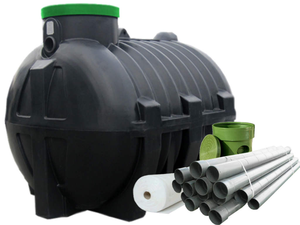 Szambo ekologiczne oczyszczalnia 4-7 osób 3000 l.