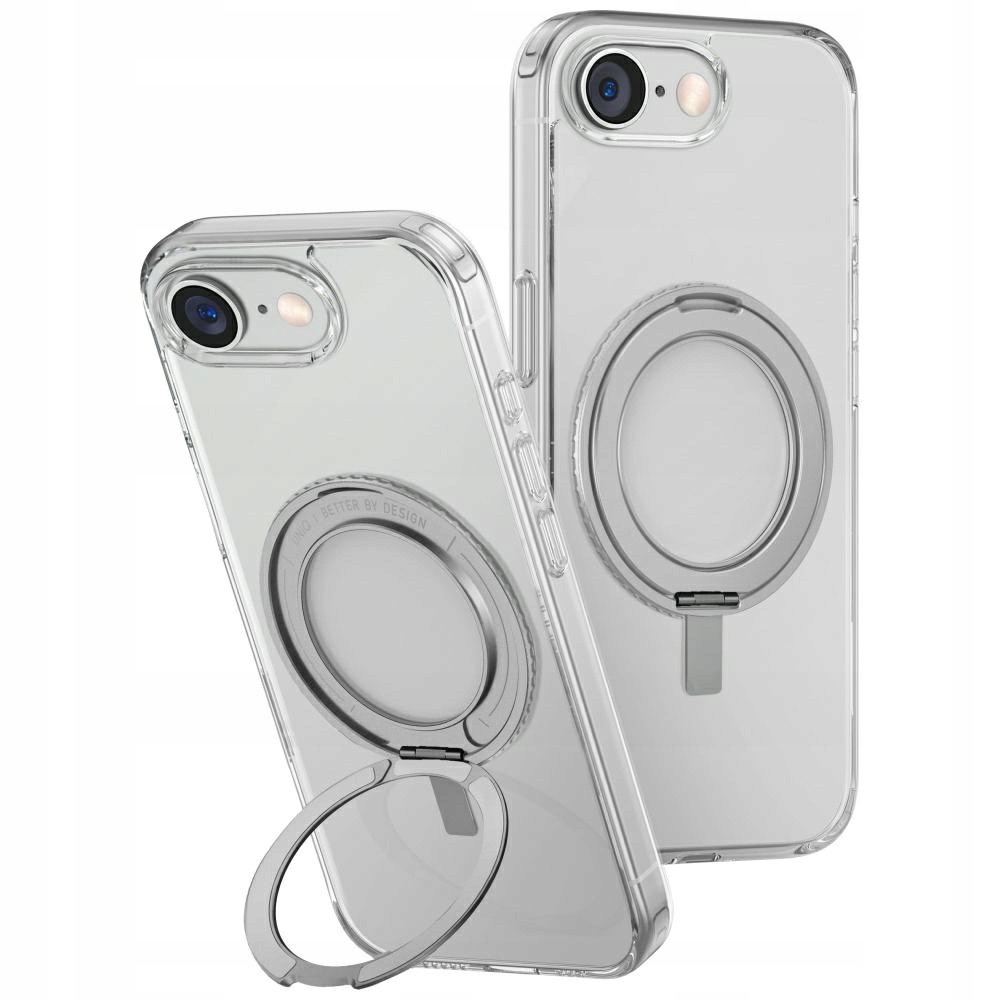 Pouzdro Pro Iphone 16E 17E Uniq Swivix 360 Rotating Kickstand Průhledné