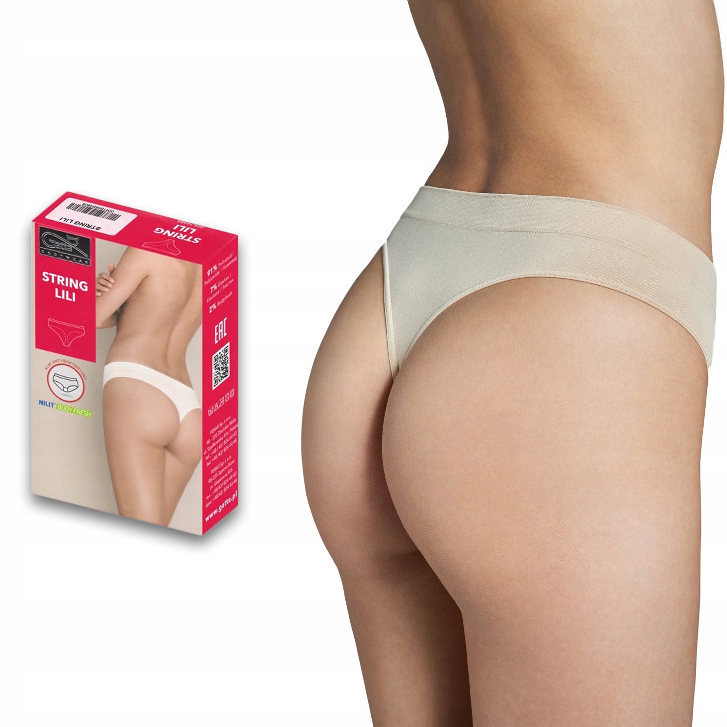 

Stringi Gatta String Lili majtki damskie - L