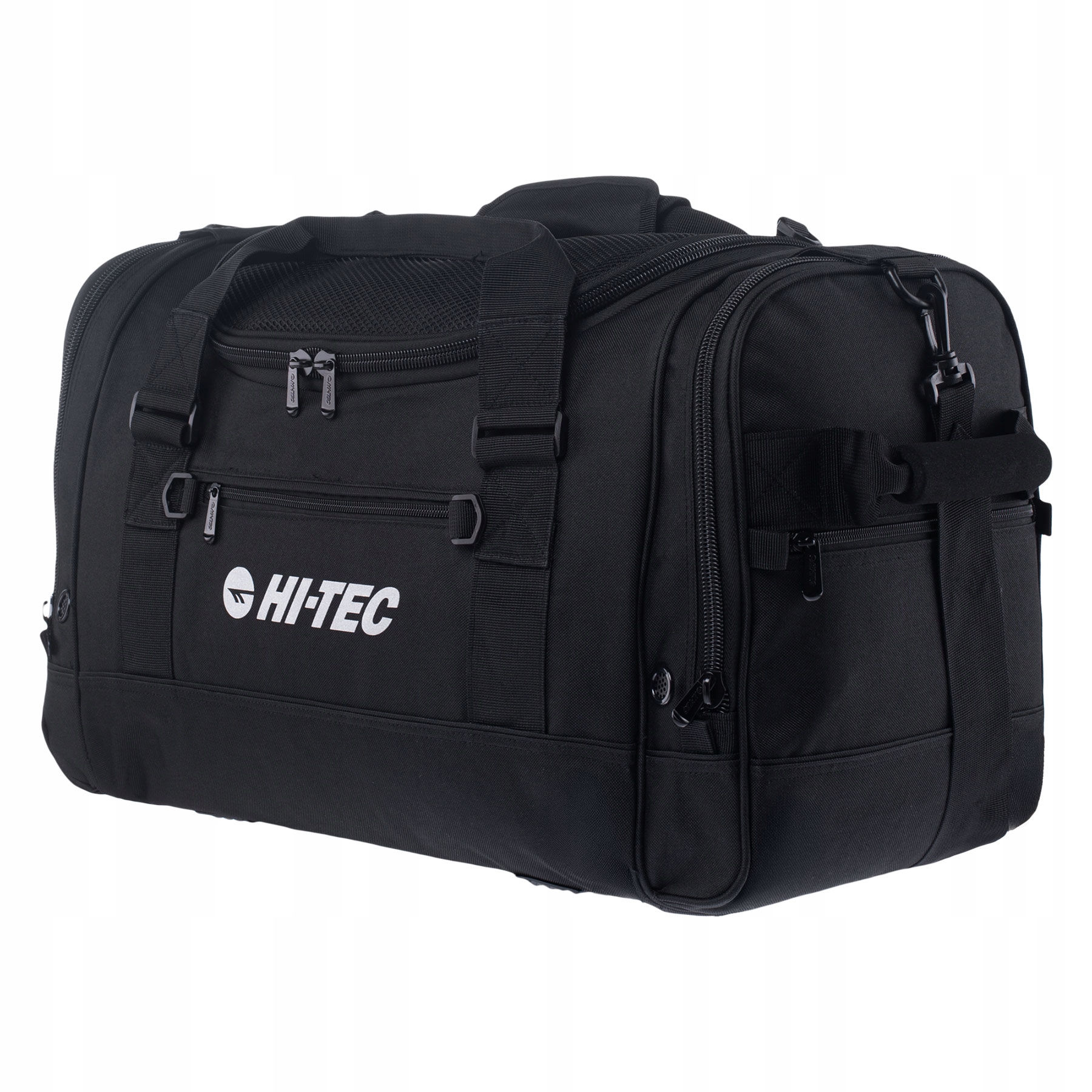 Tréninková taška přes rameno Hi-tec Aston M 55L 1,38 kg s prostorem pro uni boty