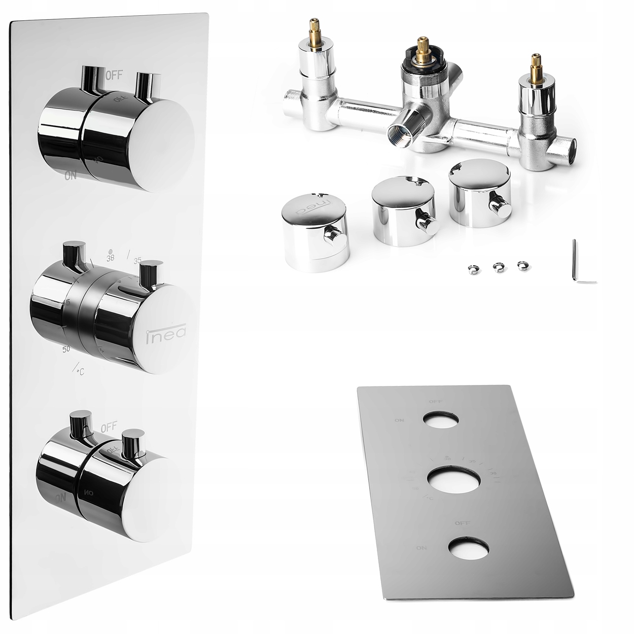 Podomietková Termostatická Vaňová A Sprchová Batéria Dvojcestná 2 – Funkcie