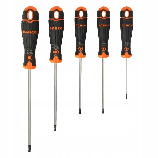 sada 5 ks šroubováků pro šrouby Torx, Bahcofit Bahco [B219.025]