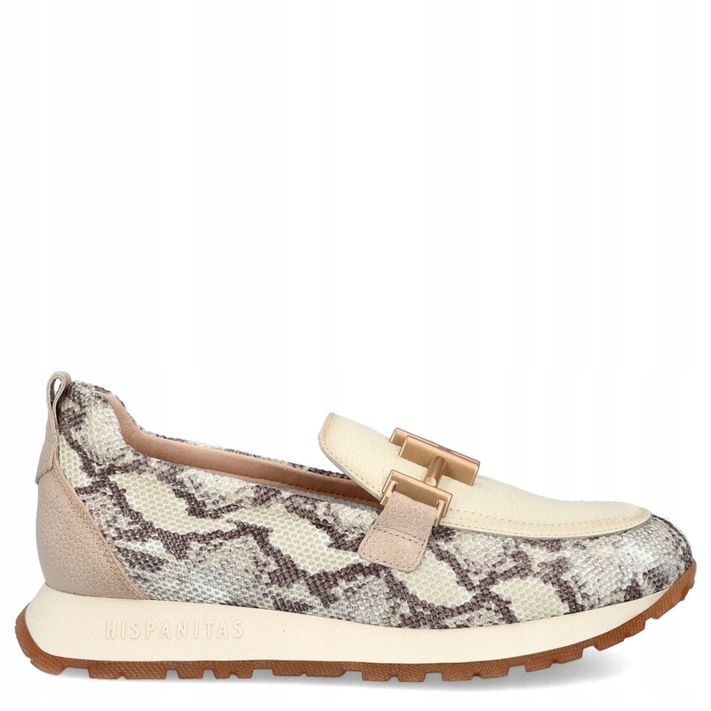 Španělské polobotky s přezkou Hispanitas PHV253919 Béžové 35