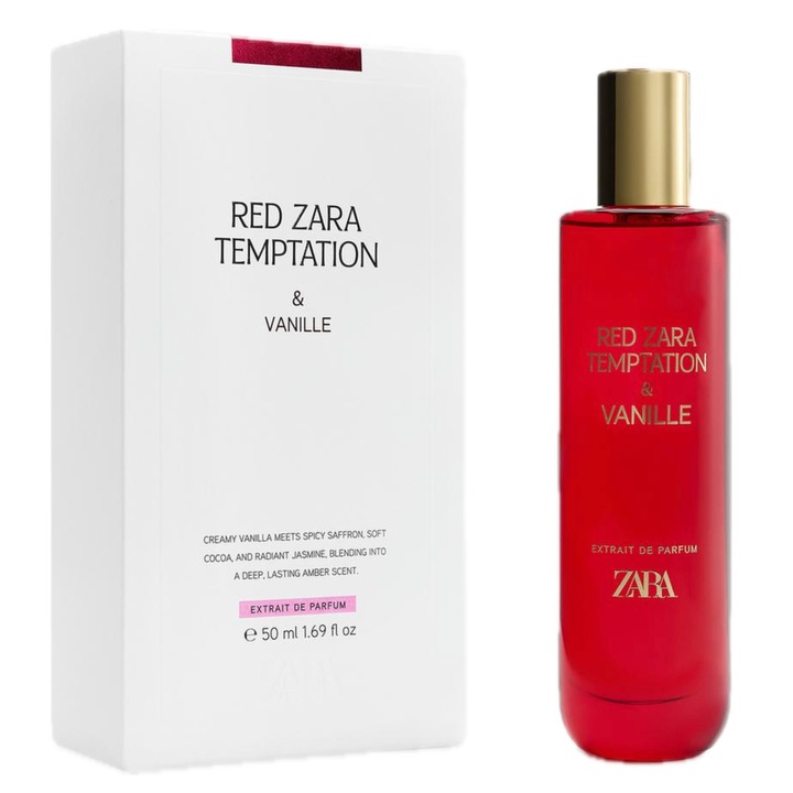 Zara Red Temptation Vanille 50 ML Ekstrakt Perfum Damskie