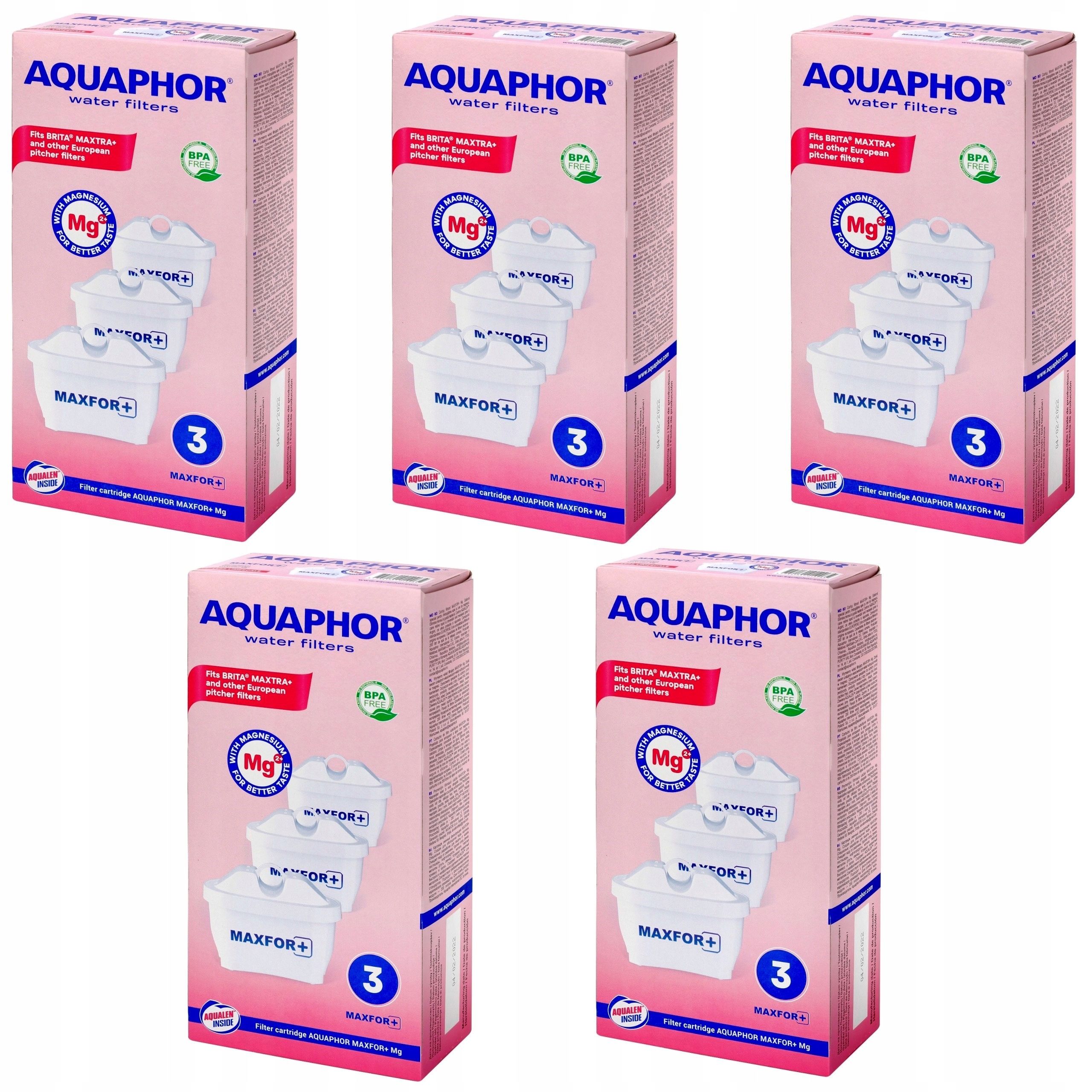 Filtrační Vložka Aquaphor Maxfor+ Mg hořčík 15 ks