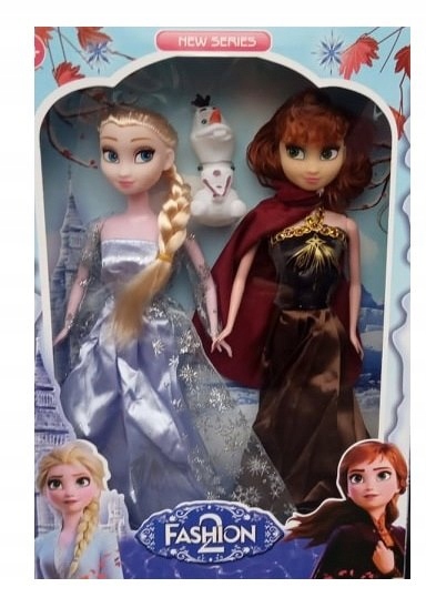 

Elsa I Anna Kraina Lodu Frozen Lalki 40CM 2SZT