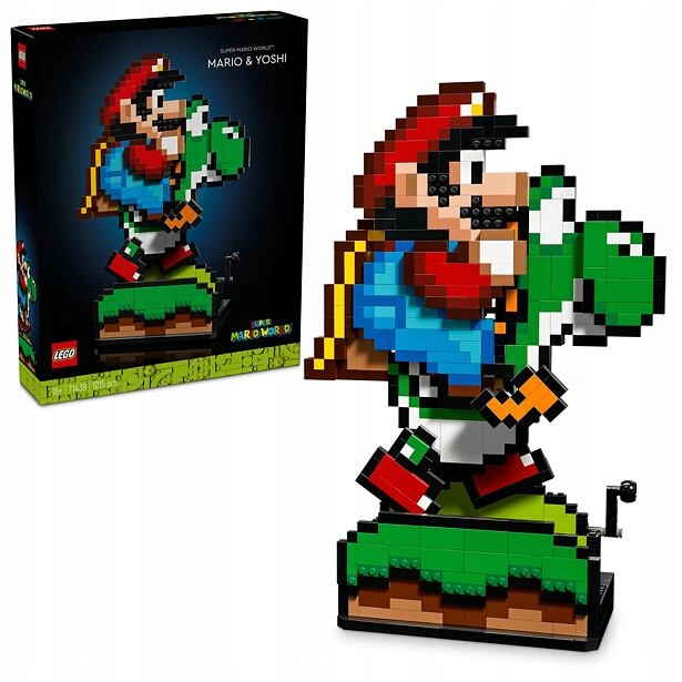 Lego Mario 71438 Mario World Mario a Yoshi