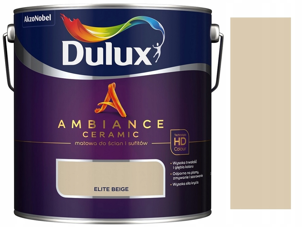 Dulux Ambiance Ceramic Farba Ceramiczna Elite Beige 2.5L