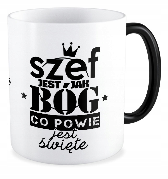 

Kubek magiczny Szef Szefowa Kierownik Dużo Wzorów