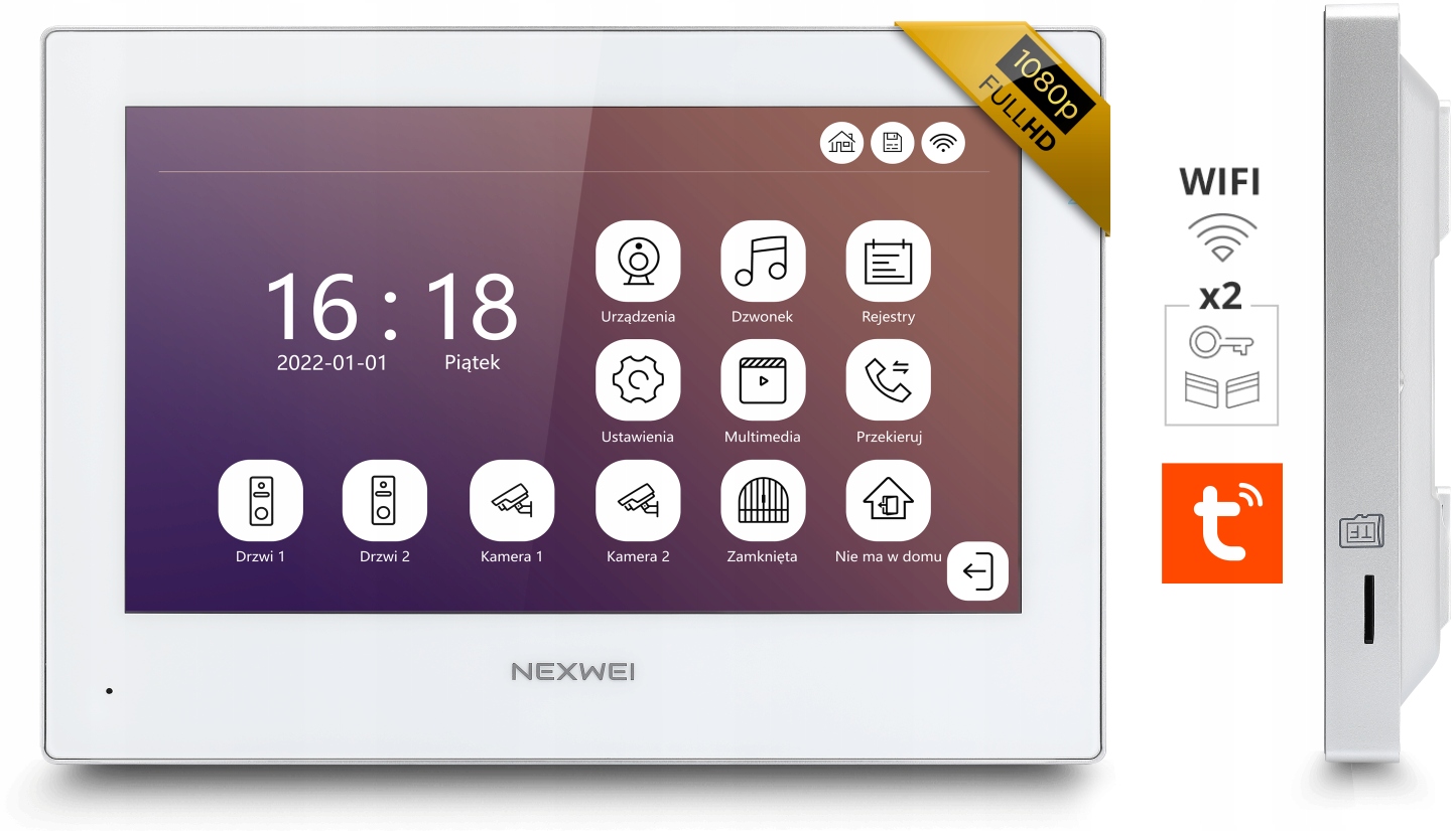 NW-AVI-9S-WW s WiFi 7“ LCD Ips