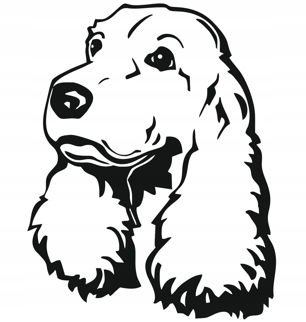 

Naklejka Cockerspaniel Spaniel PIES15x12cm