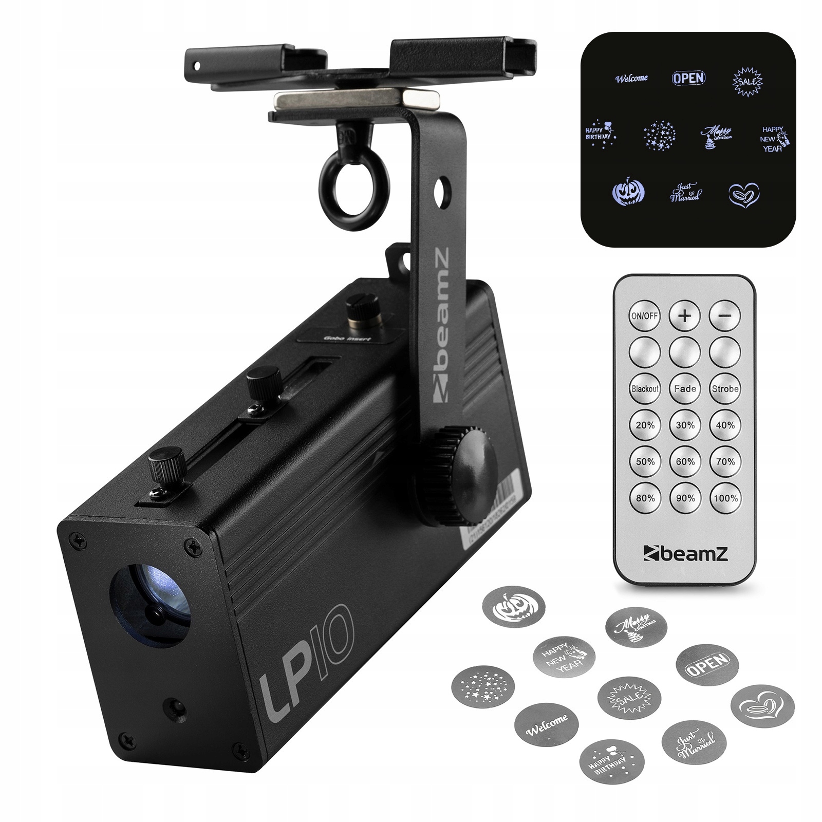 Projektor logo/gobo Led reklamowy LP10 Beamz