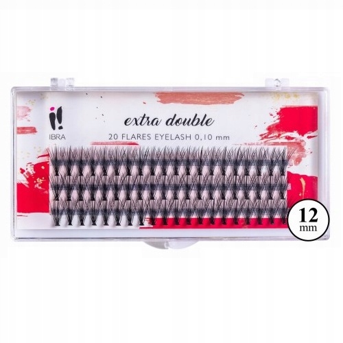

Ibra Extra Double Kępki rzęs C 0.10-12mm