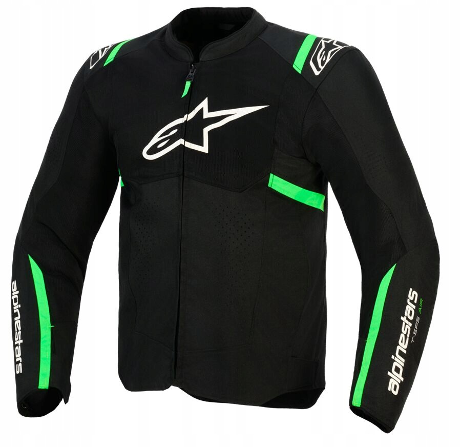 Motocyklová Bunda Alpinestars T-sps Air V2 Blk/grn (2XL) 3301025-167-2XL