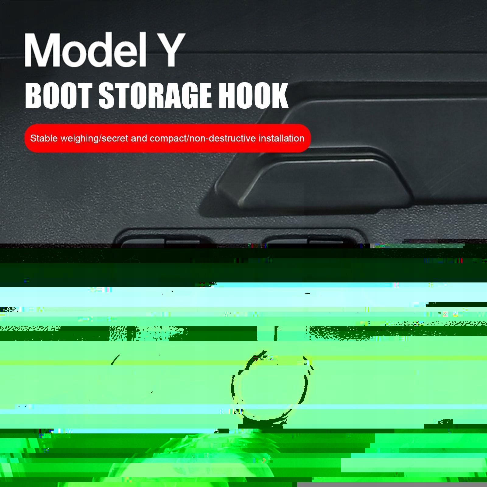 694425999643857804 - для модели Y задний багажник крючок держатель для хранения