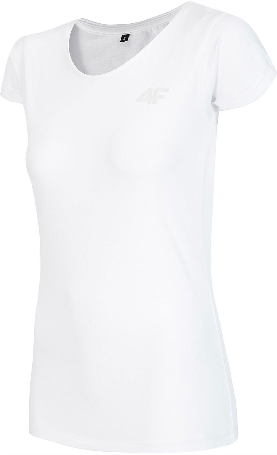 

4F T-shirt Damski H4Z18 TSD001 Biała M