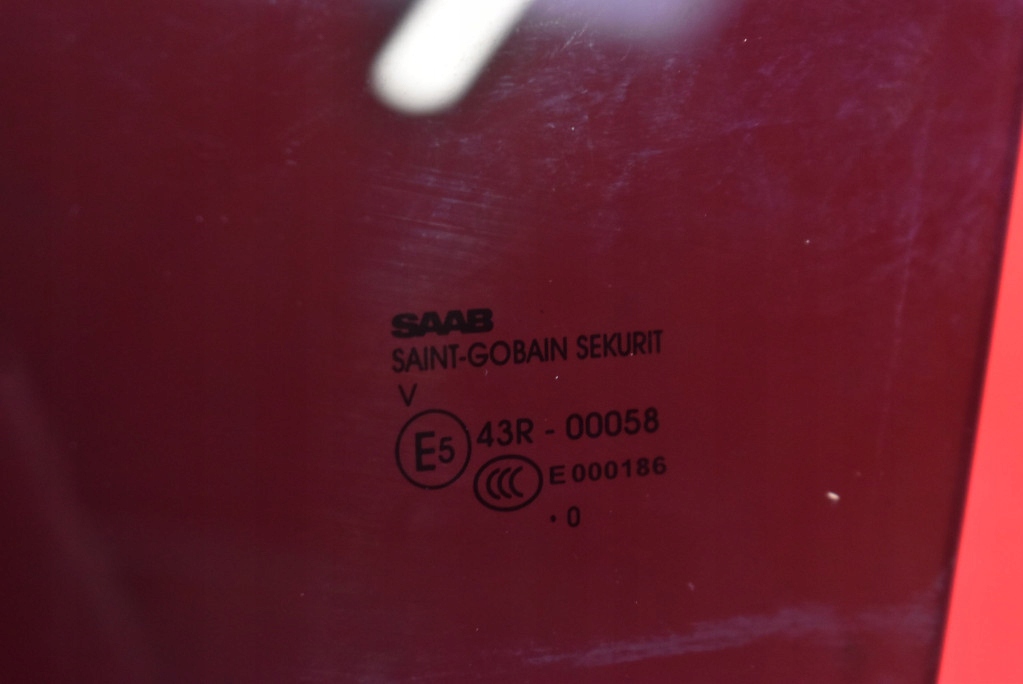 window side left rear part rear SAAB 9-5 95 2 II NG sedan 10-12