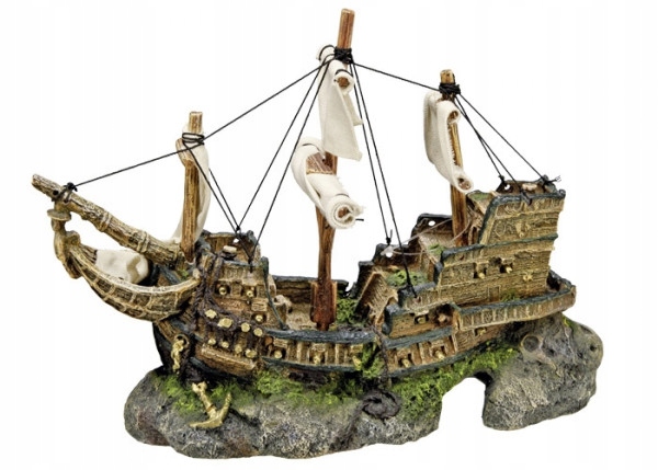 Ozdoba akwariowa Nobby " Ship " 33x13x23 cm " Statek "