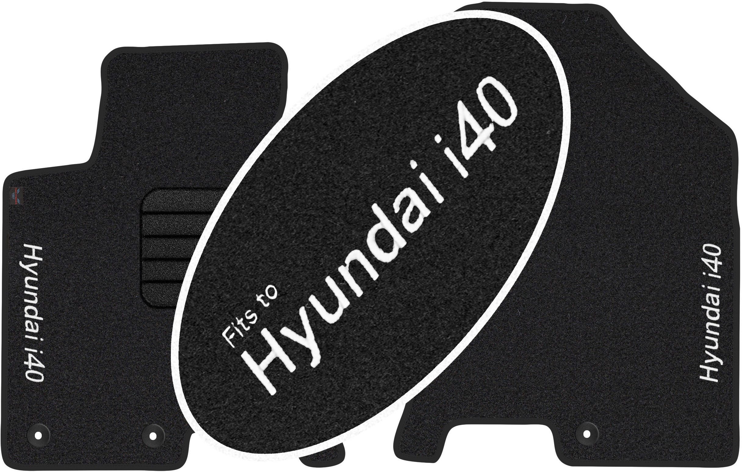 

Hyundai i40 2011-2019 Dywaniki z Haftem