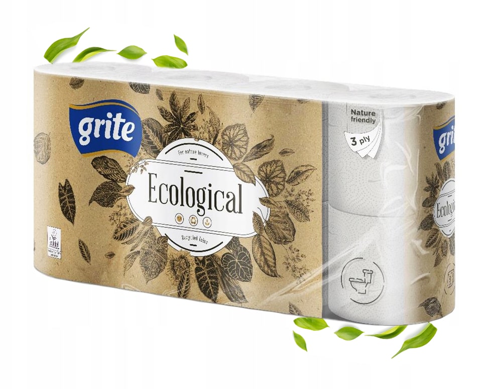 

Papier Toaletowy Ekologiczny Grite Eco 8 Rolek