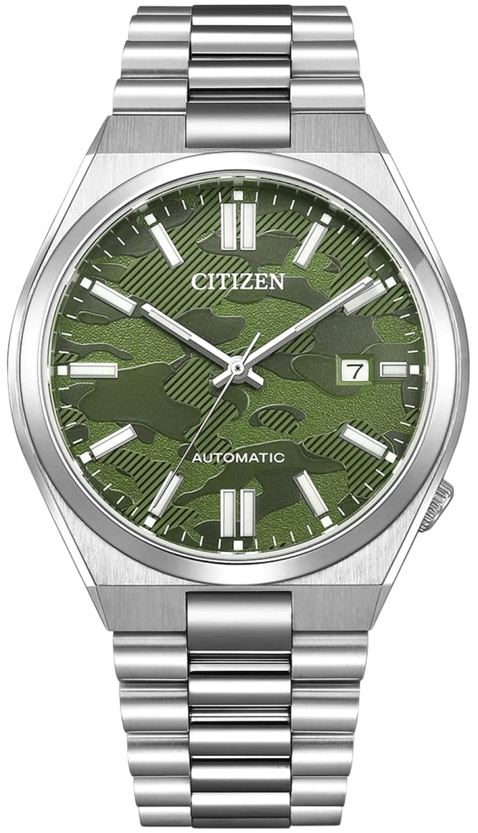 Pánské hodinky Citizen Tsuyosa Automatic 40 mm Safírové sklo, náramek