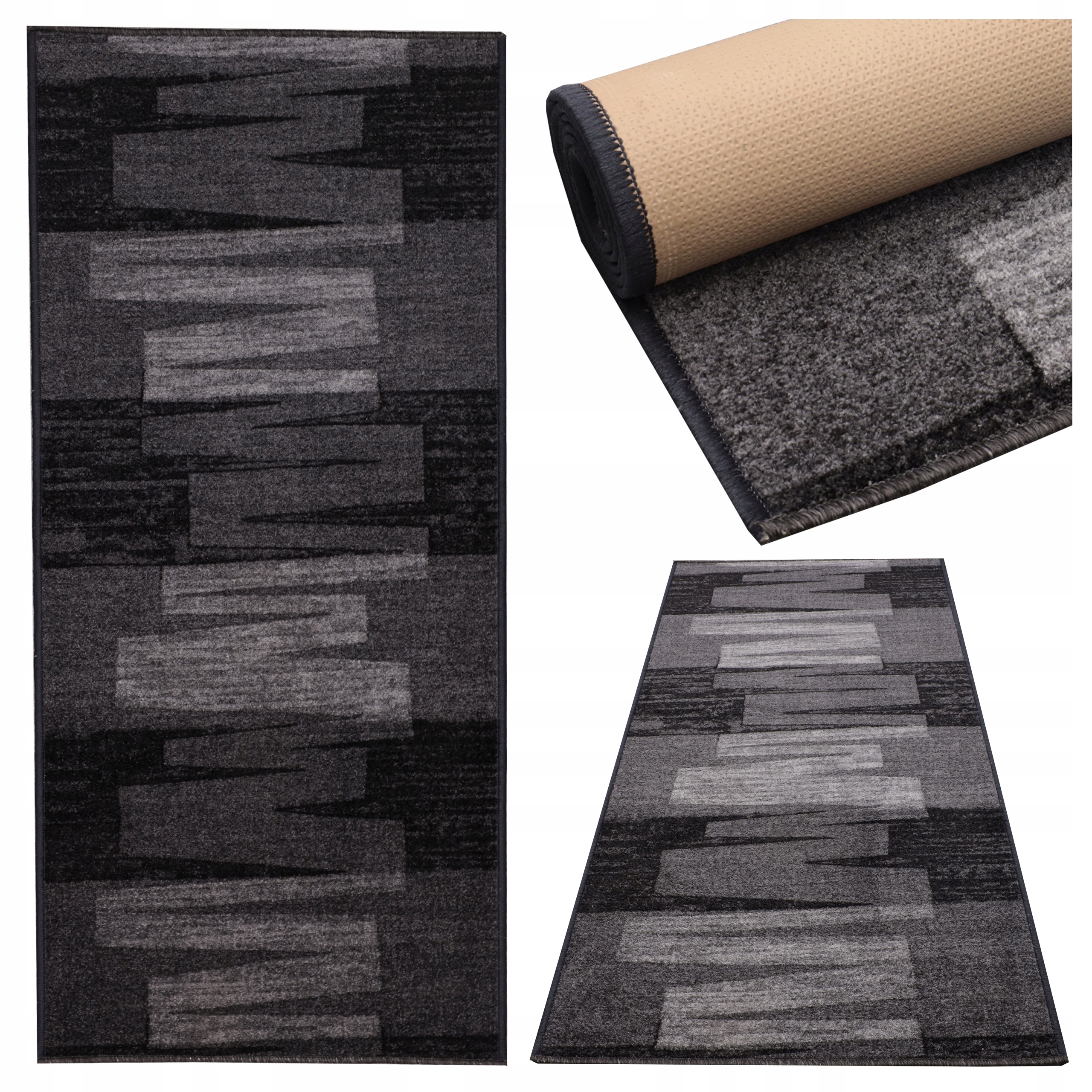 Koberec Běhoun Do Předsíně Protiskluzový Velurový Koberec Spodní Strana Na Gelu 67 x 300 cm