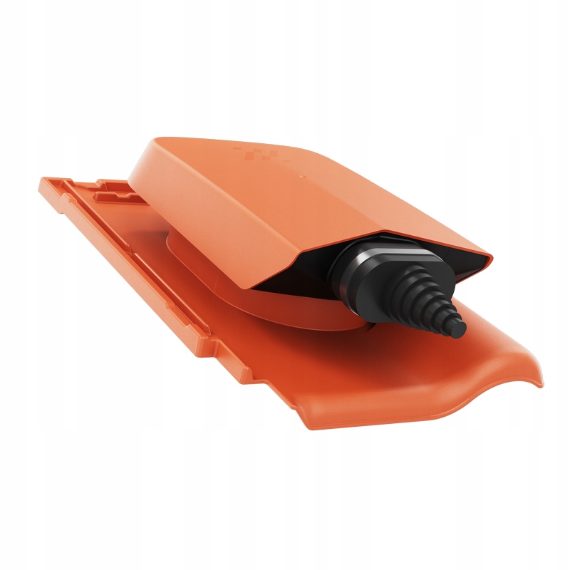 Solární střešní průchod solárních kabelů Alegra 9 Červený