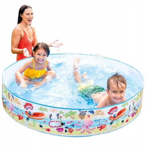 

Basen rozporowy dla dzieci Intex 152x152x25 cm