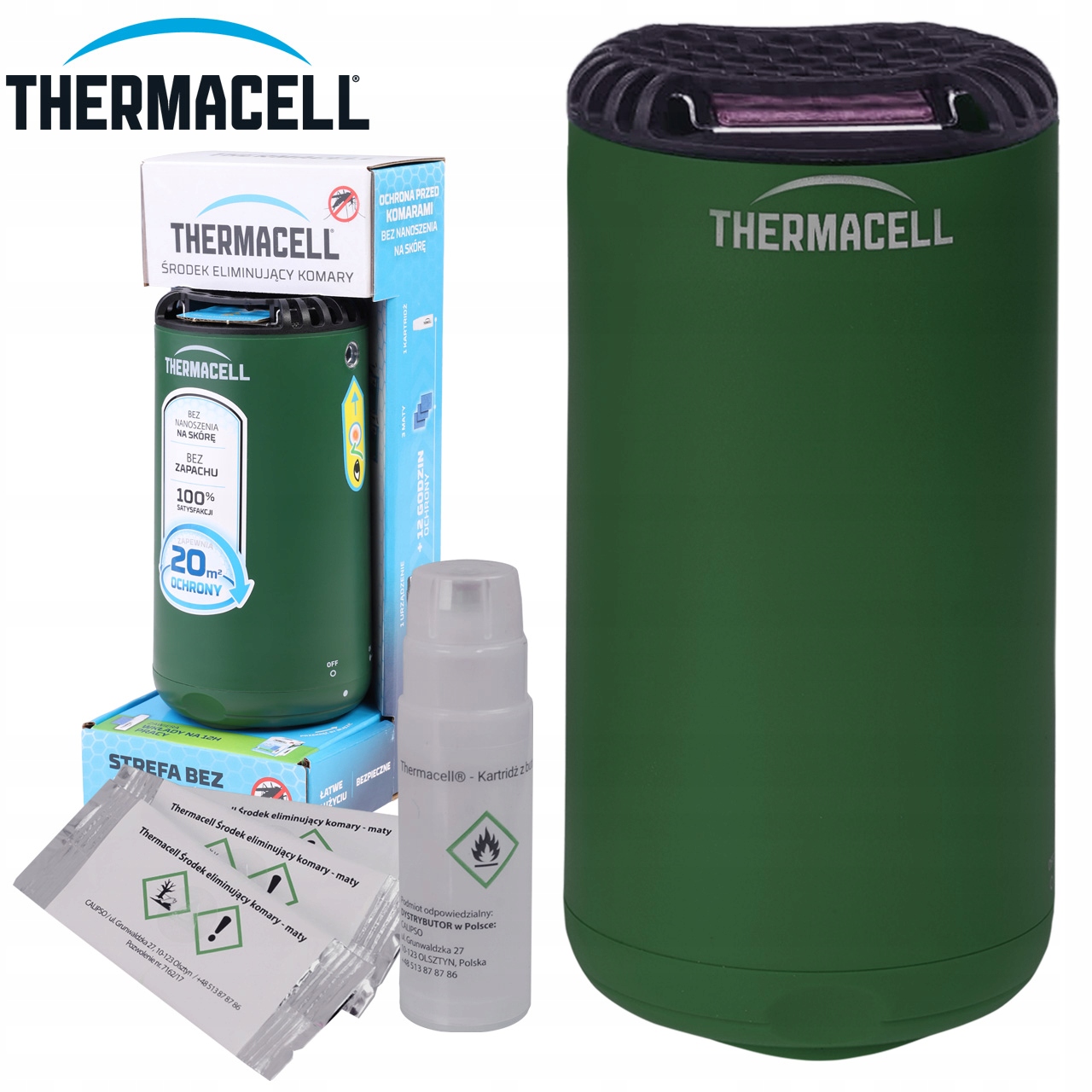 NA KOMARY ODSTRASZACZ Thermacell PATIO SHIELD Kod producenta TH-PATIO-FOREST
