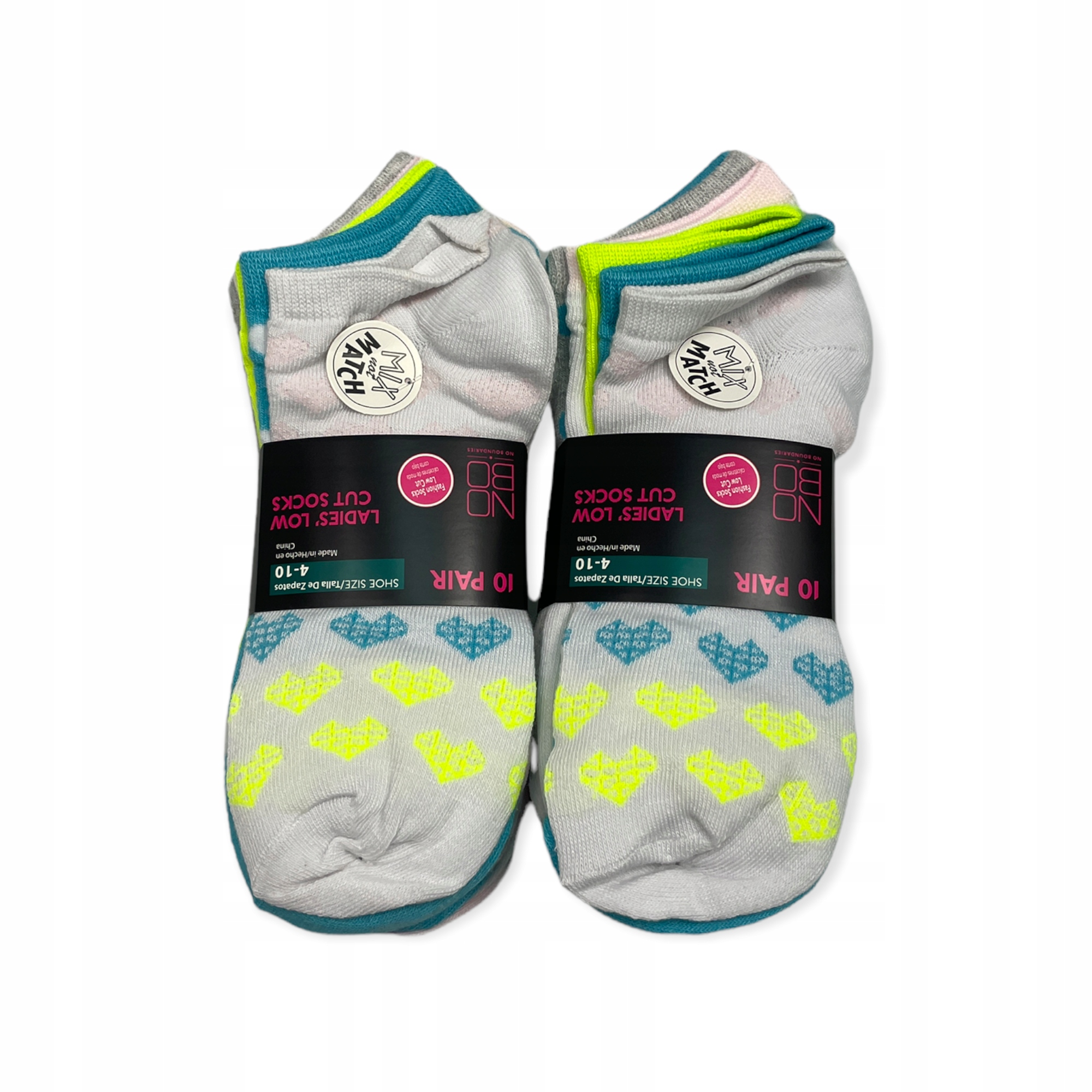 

Skarpetki stopki zestaw 20 par No Boundaries uni