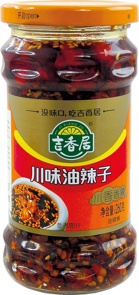 

Chrupiące chili Sos Sichuan 260g Jixiangju