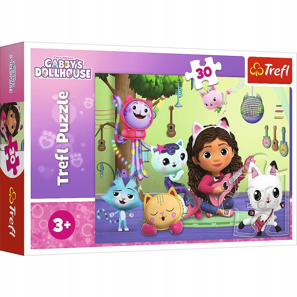 

Puzzle 30 Koci Domek Gabi Gabi I Jej Uroczy Domek