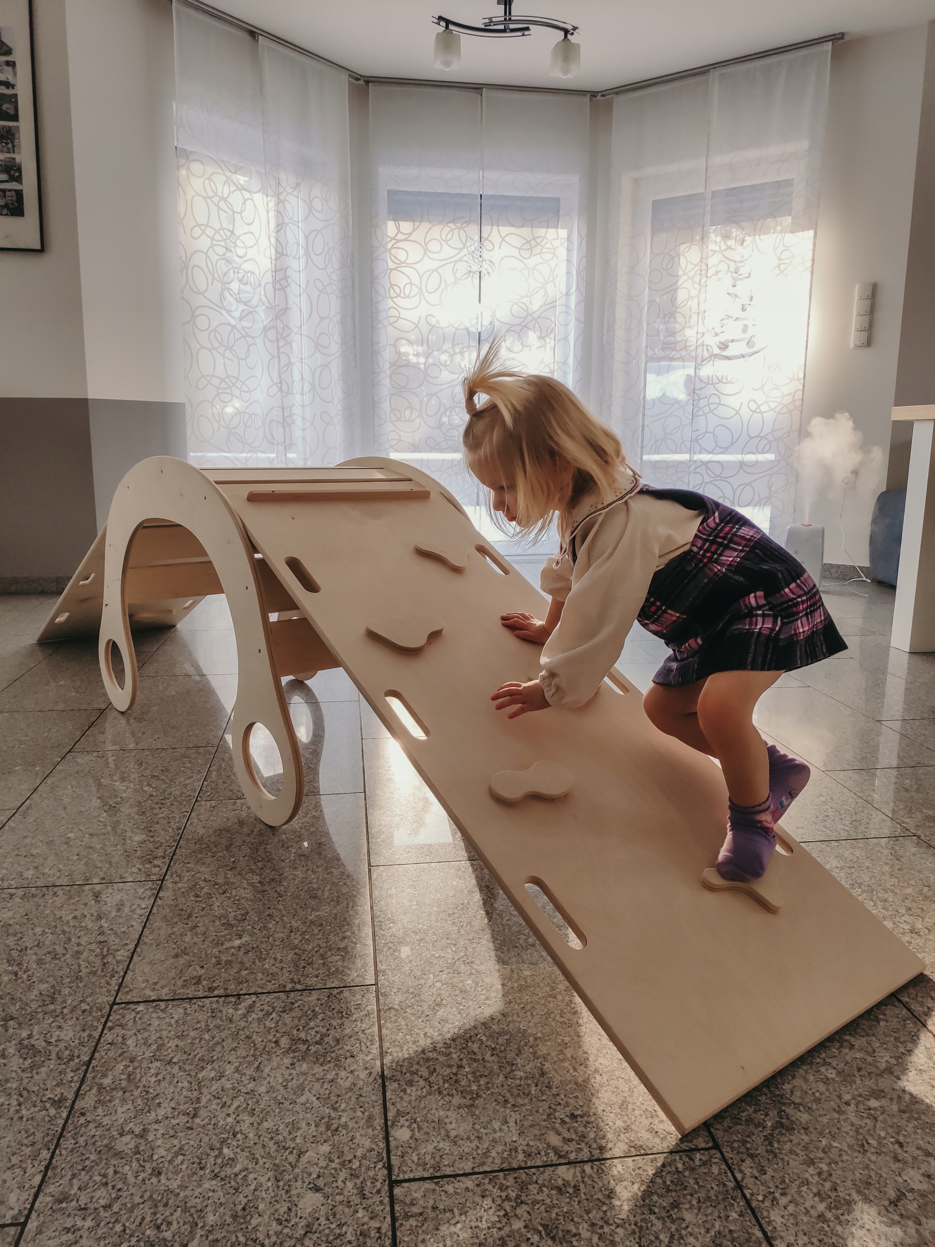 Zjeżdżalnia, drabinka do Bujaka Rodzaj bujaki