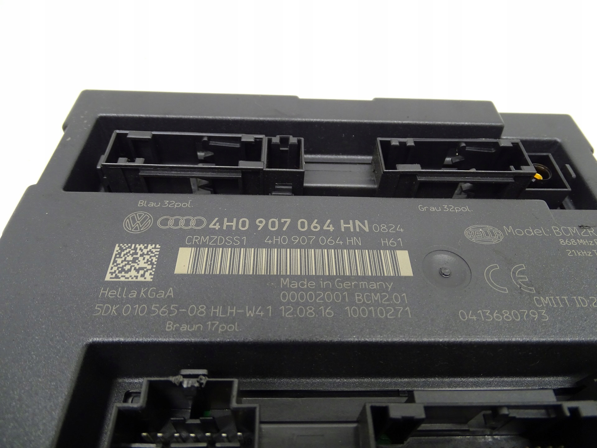Unité commande confort AUDI A6 C7 4H0907064HN