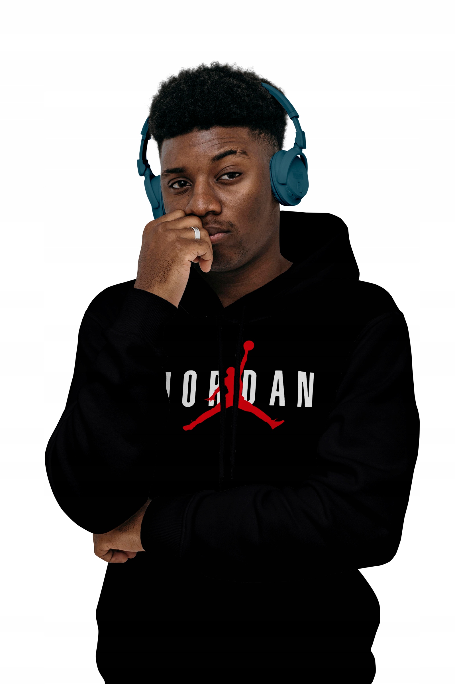 

Bluza męska z kapturem Jordan czarna XL