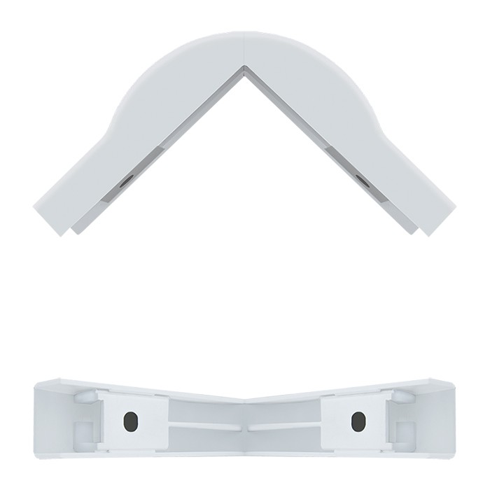 Qoltec Narożnik zewnętrzny 76 x 18mm