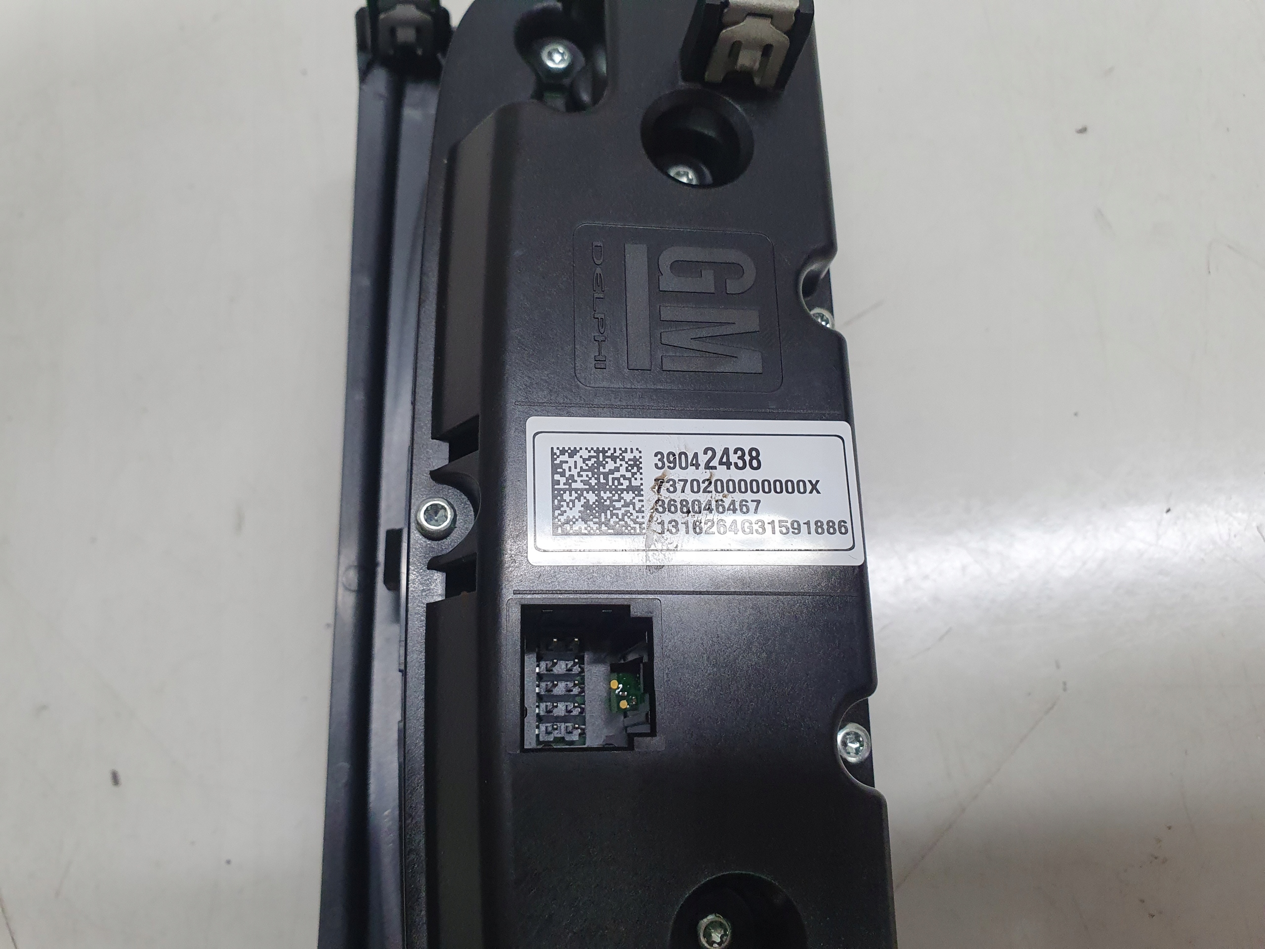 OPEL ASTRA K Unite commande clima 39042438