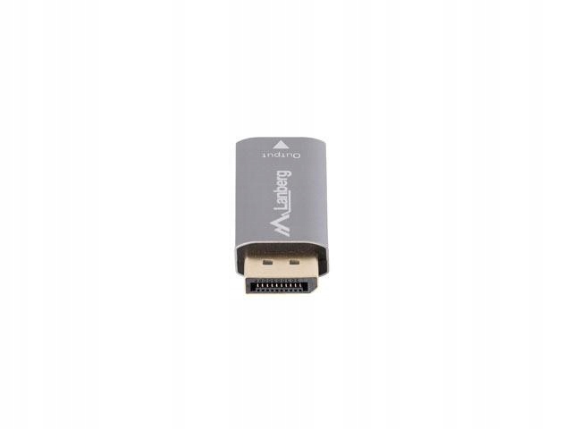 Adapter DisplayportM- HDMIF4K srebrny