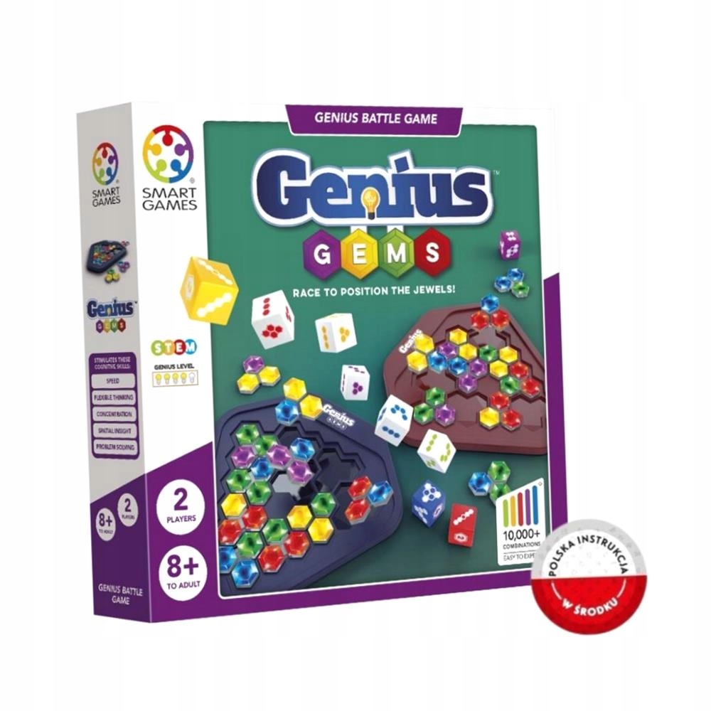 Smart Games Genius Gems (eng) Iuvi Games