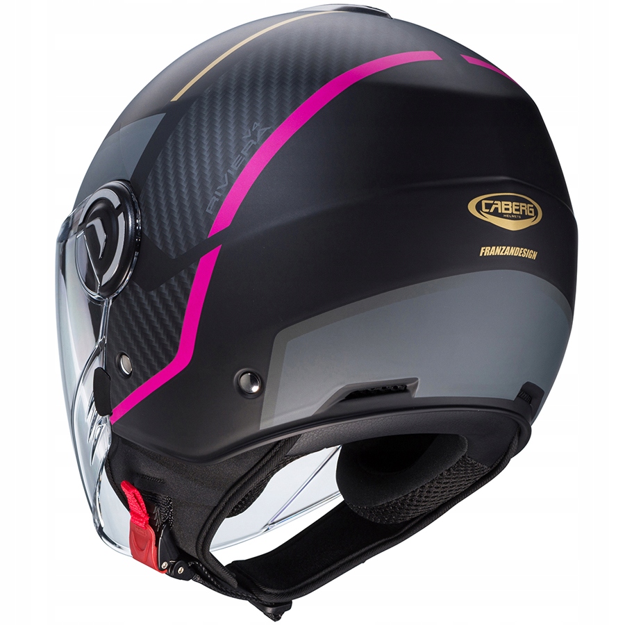 KASK OTWARTY CABERG RIVIERA V4X GEO MAT XS BLENDA Obwód głowy 53-54 cm