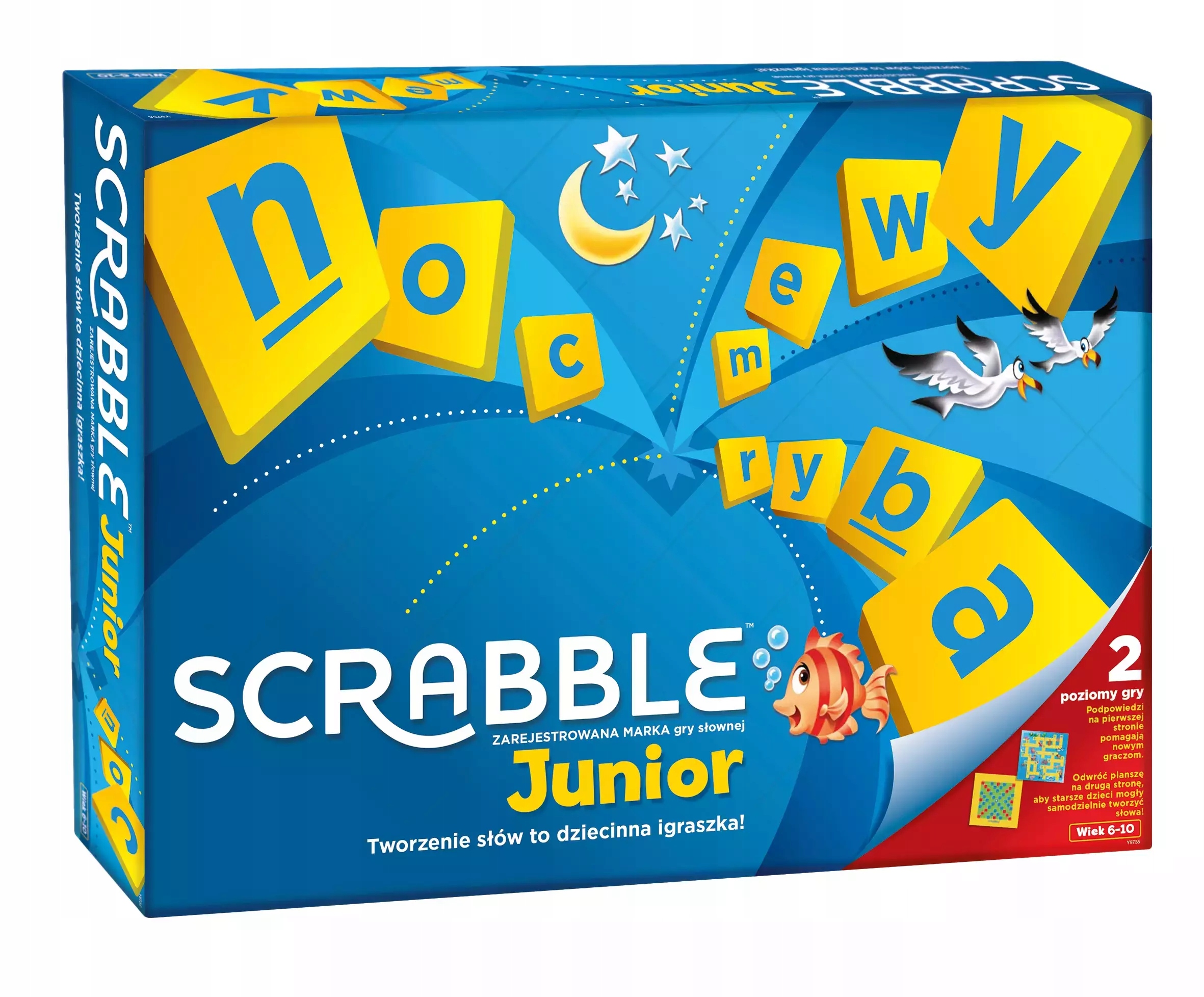 Scrabble Junior 2w1. Y9735