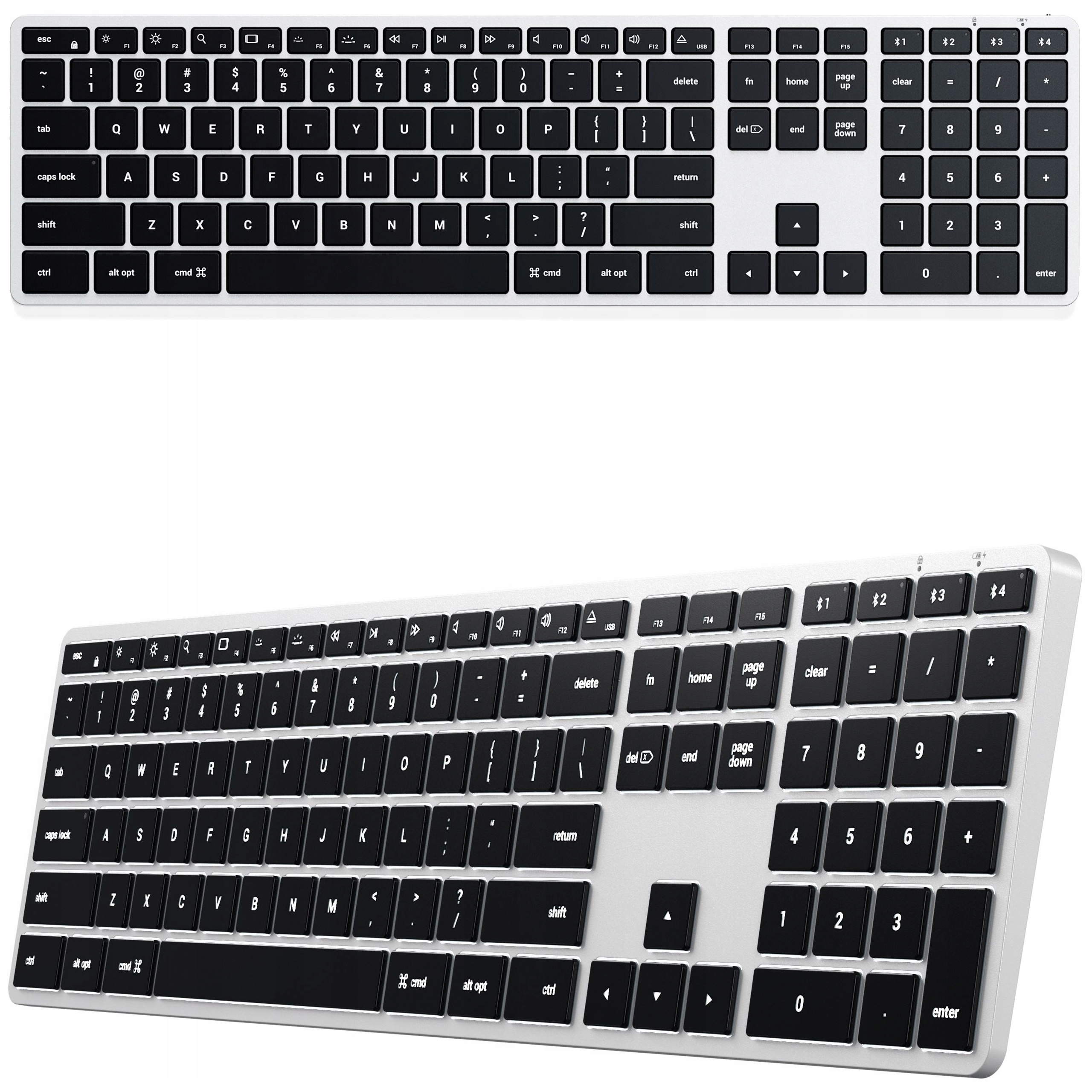 Satechi X3 Slim Backlit – Bezdrátová klávesnice s číselným rozložením