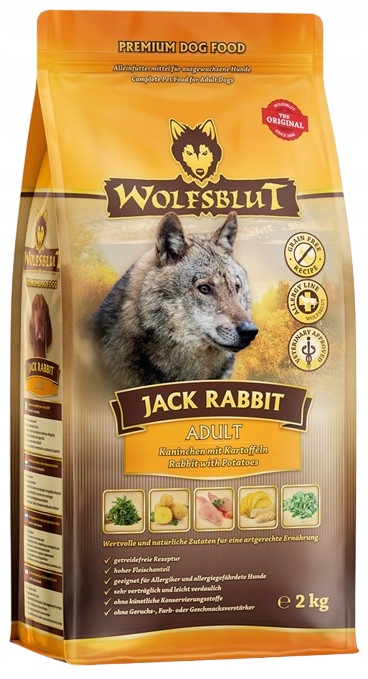 Wolfsblut Jack Rabbit Karma sucha z królikiem dla psa 2kg