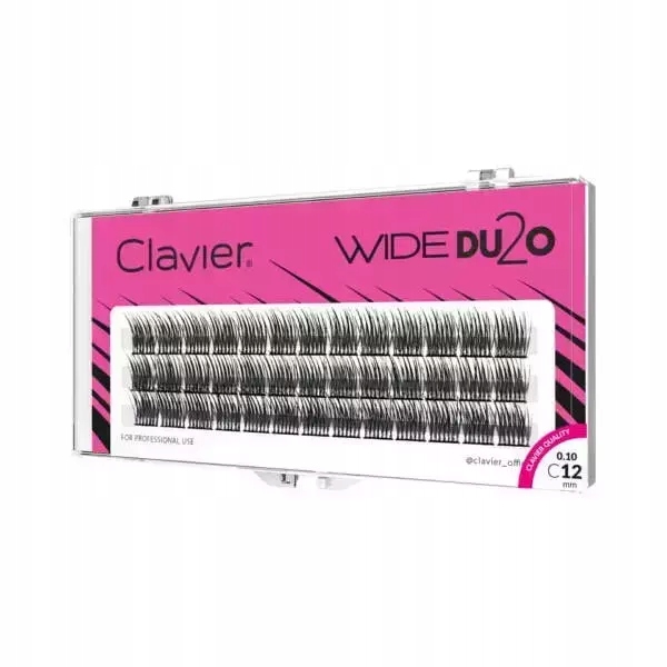

Clavier Kępki Rzęs Clavier Wide Du2o 12mm