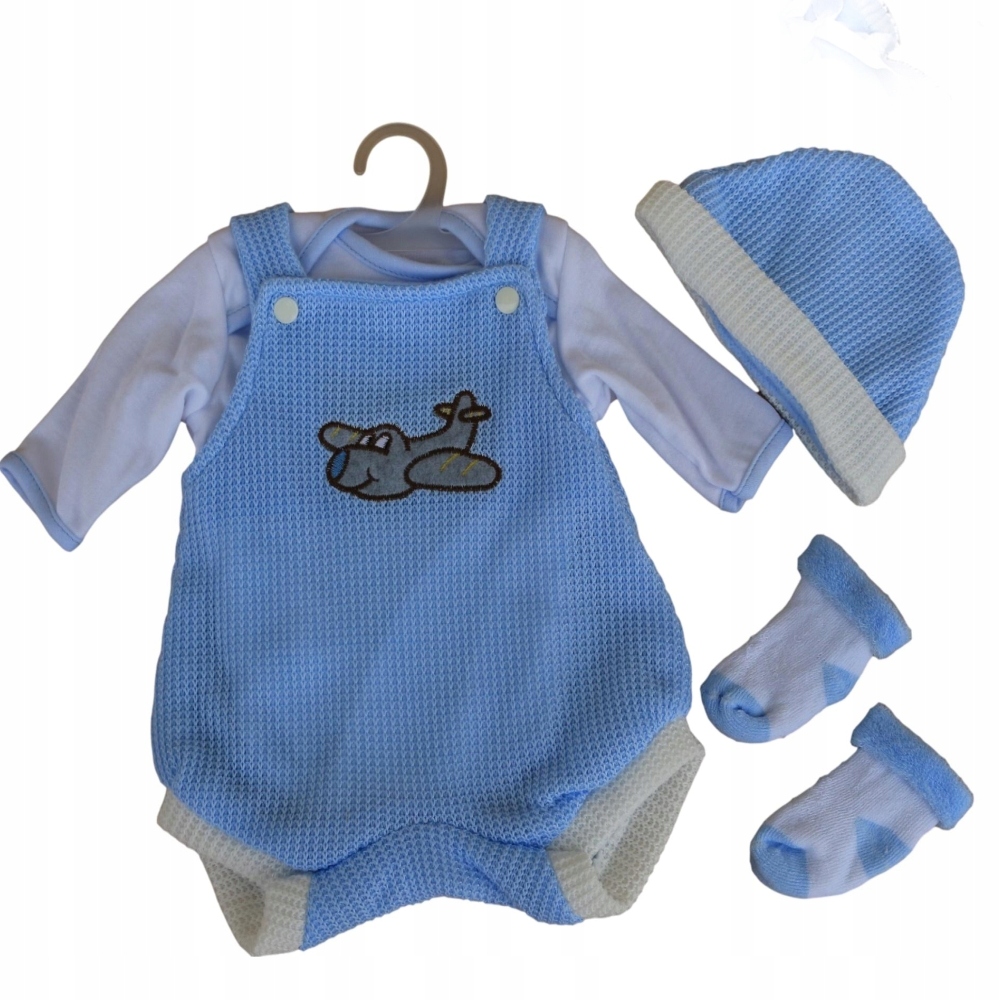 

Ubranko Dla Lalki Bobas 45cm Pajacyk Śpioszki body